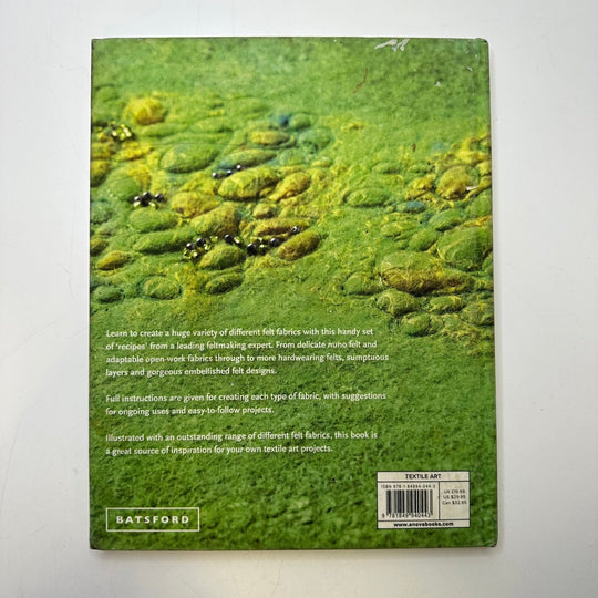 Felt Fabric Designs - Sheila Smith 2013 Books - Light Green - Individual - True Deadstock supplies Fabric by private - Sustainable Textile | FABCYCLE