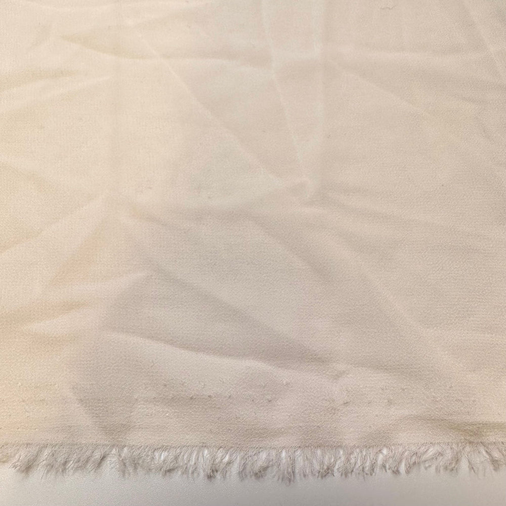 Festival Food - Chiffon Poly Woven - Cream - 1.6M Bundle - True Deadstock fabric Fabric by private - Sustainable Textile | FABCYCLE