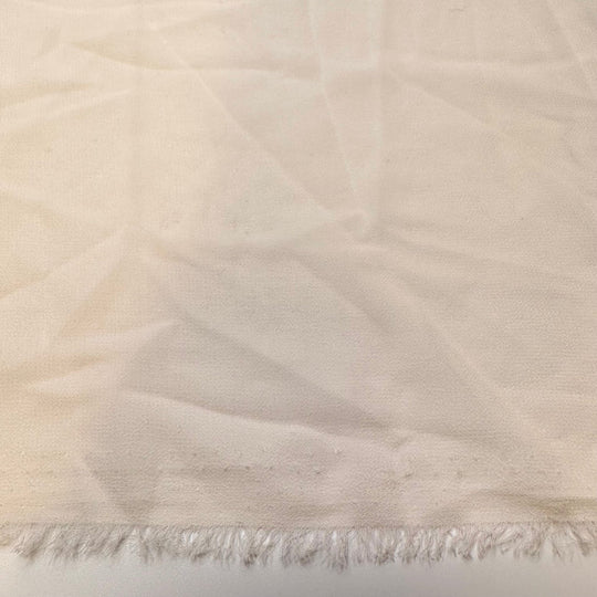Festival Food - Chiffon Poly Woven - Cream - 1.6M Bundle - True Deadstock fabric Fabric by private - Sustainable Textile | FABCYCLE