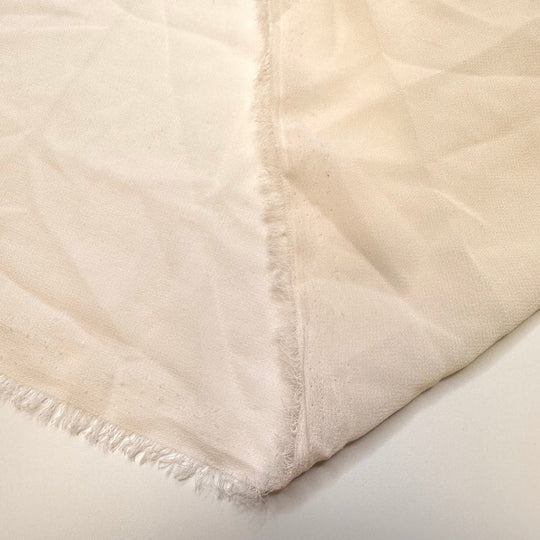 Festival Food - Chiffon Poly Woven - Cream - 1.6M Bundle - True Deadstock fabric Fabric by private - Sustainable Textile | FABCYCLE