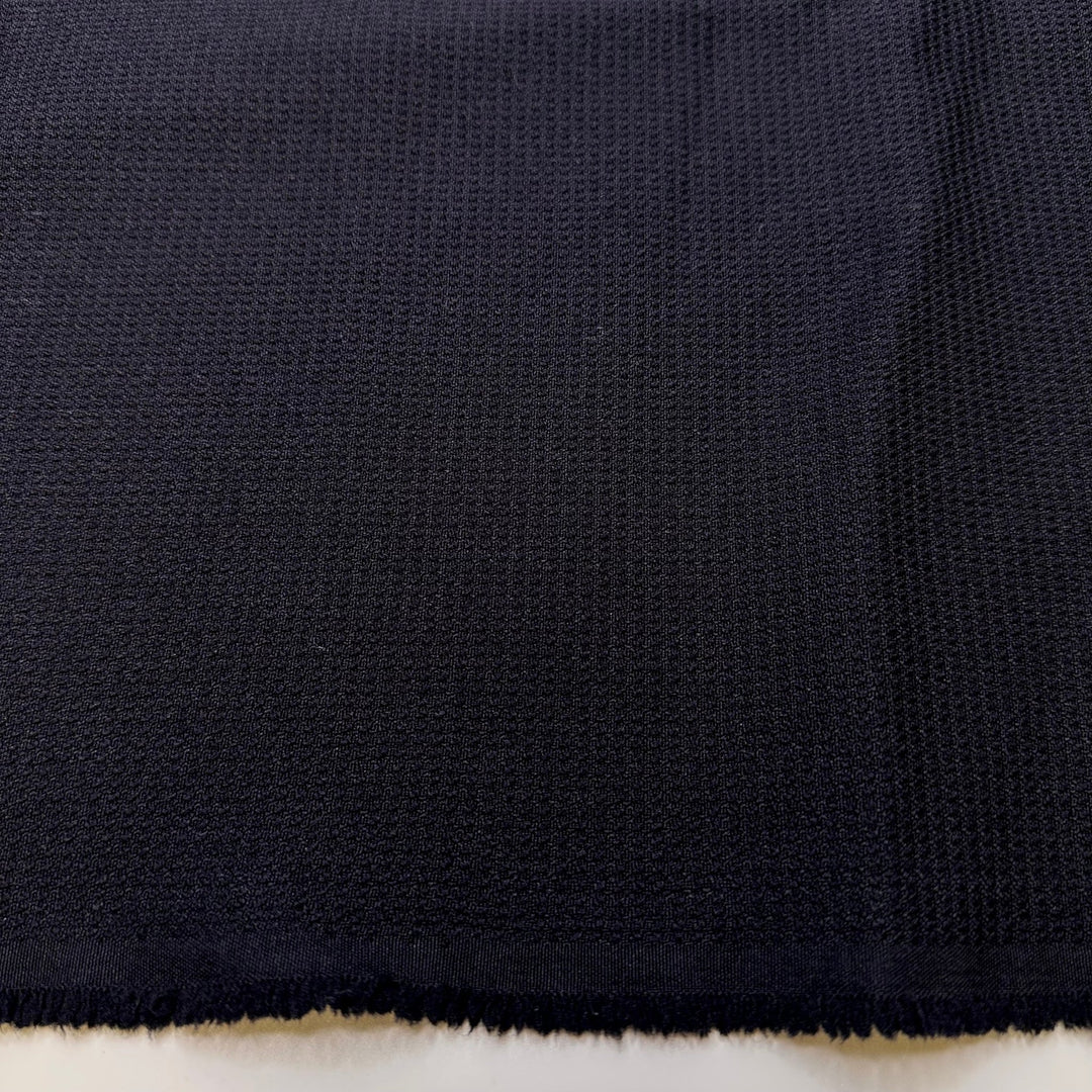 Festival Season - Polyester Blend Woven - Dark Navy - 2.25M Bundle - True Deadstock fabric Fabric by private - Sustainable Textile | FABCYCLE