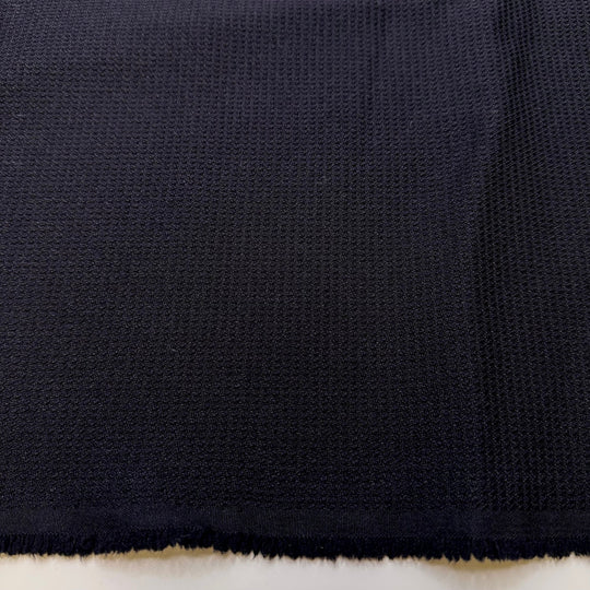 Festival Season - Polyester Blend Woven - Dark Navy - 2.25M Bundle - True Deadstock fabric Fabric by private - Sustainable Textile | FABCYCLE