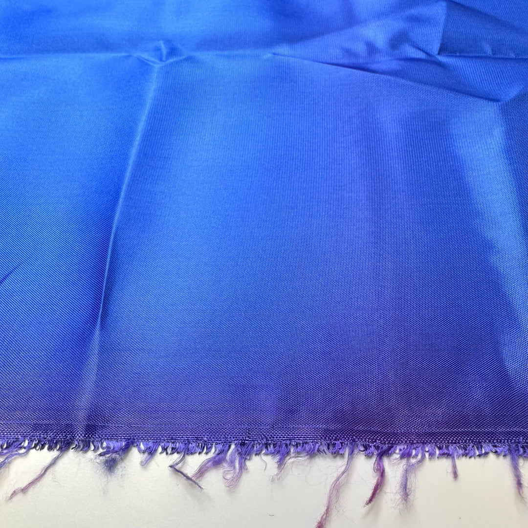 Filling The Pool - Vintage Polyester Blend Woven - Blue - 2M Bundle - True Deadstock fabric Fabric by private - Sustainable Textile | FABCYCLE