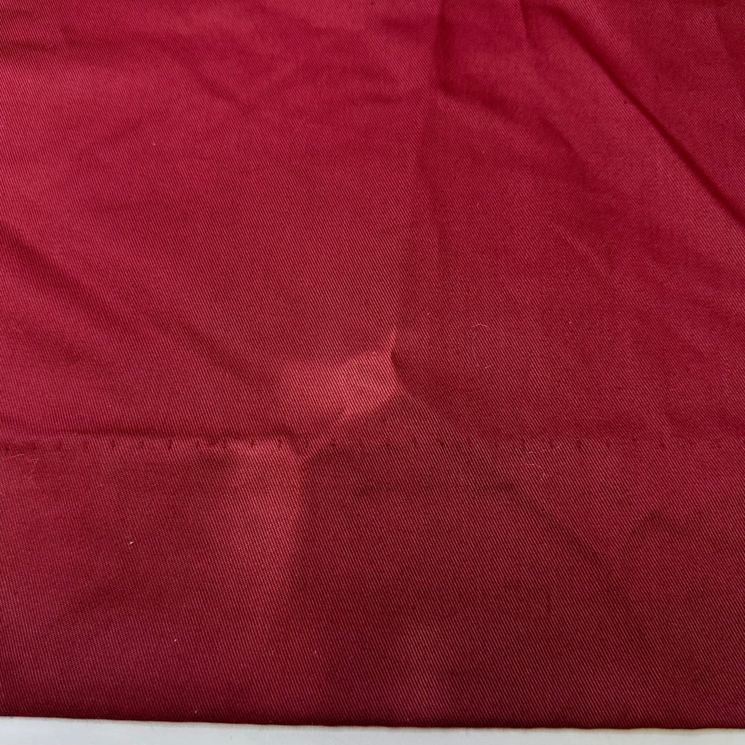 Final Year - Polyester Blend Woven - Burgundy - 2M Bundle - True Deadstock fabric Fabric by private - Sustainable Textile | FABCYCLE