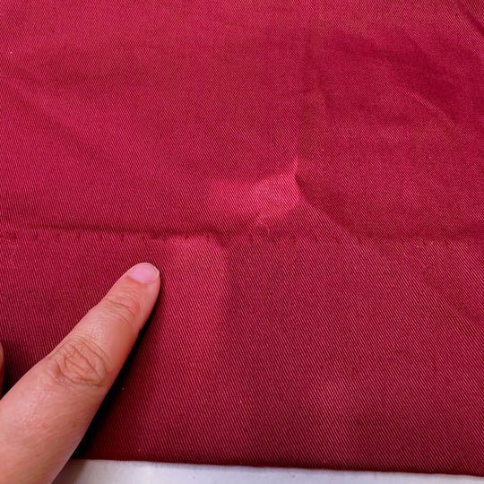 Final Year - Polyester Blend Woven - Burgundy - 2M Bundle - True Deadstock fabric Fabric by private - Sustainable Textile | FABCYCLE