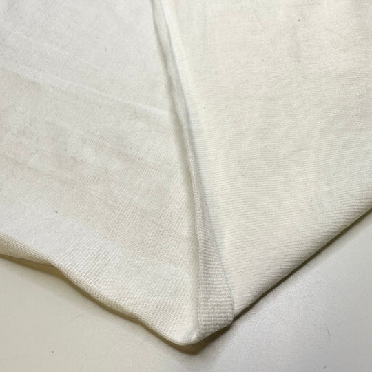 Finding A Comfortable Wedding Dress - Polyester Blend Knit - White - 2M Bundle - True Deadstock fabric Fabric by private - Sustainable Textile | FABCYCLE