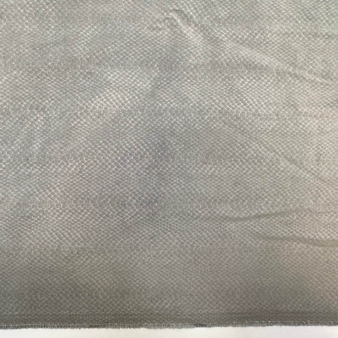 Finding Beauty In The Mundane - Polyester Blend Woven - Grey Animal Print - 2.3M Bundle - True Deadstock fabric Fabric by private - Sustainable Textile | FABCYCLE