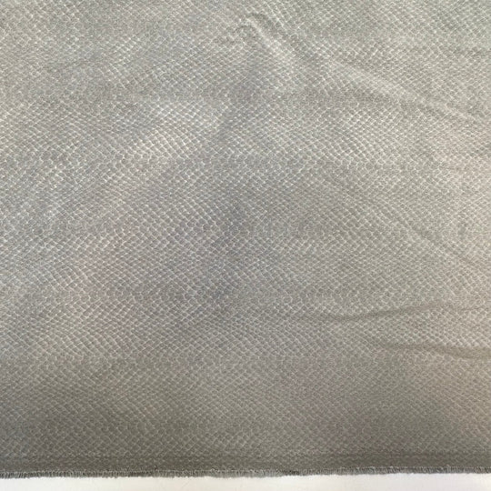 Finding Beauty In The Mundane - Polyester Blend Woven - Grey Animal Print - 2.3M Bundle - True Deadstock fabric Fabric by private - Sustainable Textile | FABCYCLE