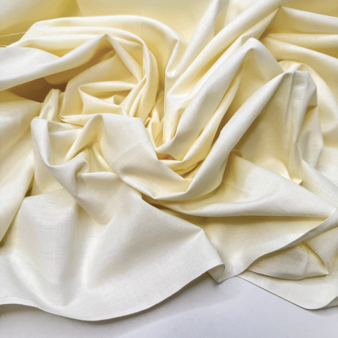 Finding Money On The Ground - Cotton Woven - Cream - 2.75M Bundle - True Deadstock fabric Fabric by private - Sustainable Textile | FABCYCLE