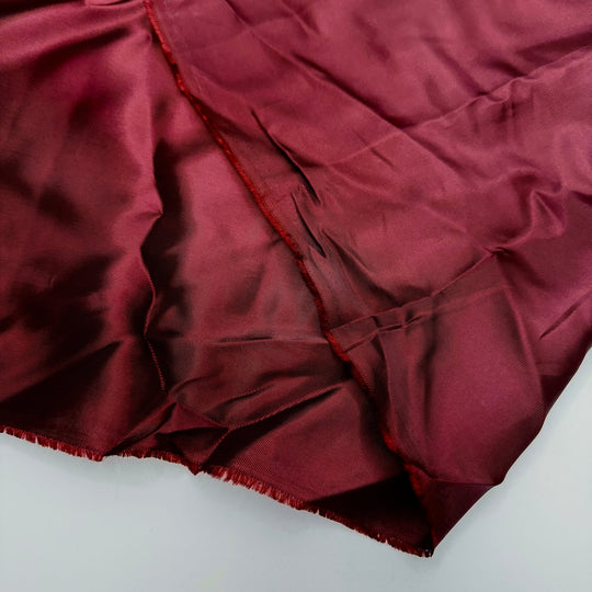 Finding My People - Cotton Woven - Burgundy - Bundles - True Deadstock fabric Fabric by private - Sustainable Textile | FABCYCLE