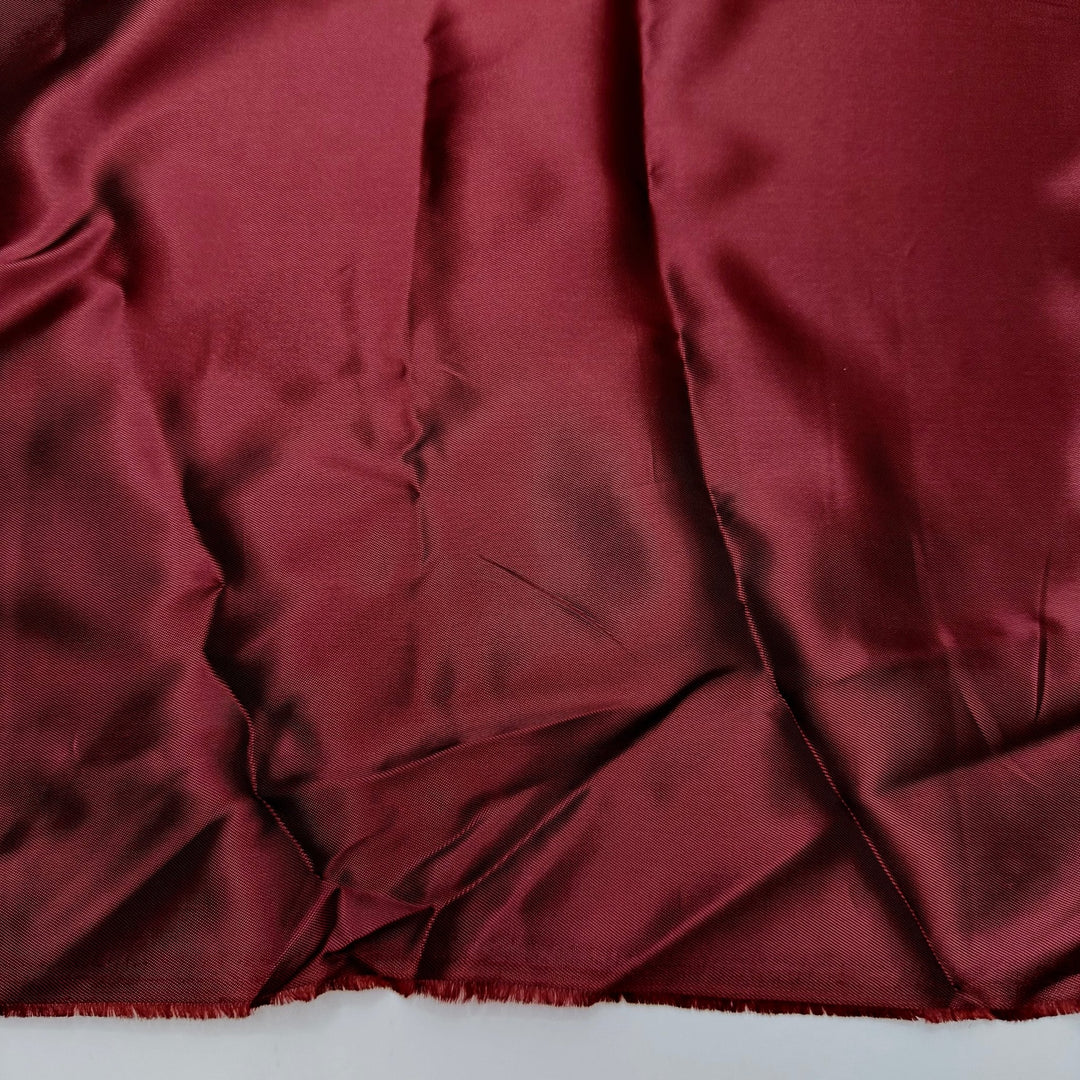 Finding My People - Cotton Woven - Burgundy - Bundles - True Deadstock fabric Fabric by private - Sustainable Textile | FABCYCLE