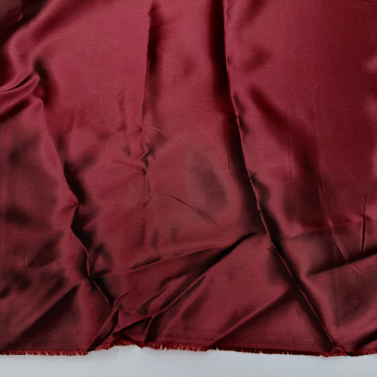 Finding My People - Cotton Woven - Burgundy - Bundles - True Deadstock fabric Fabric by private - Sustainable Textile | FABCYCLE