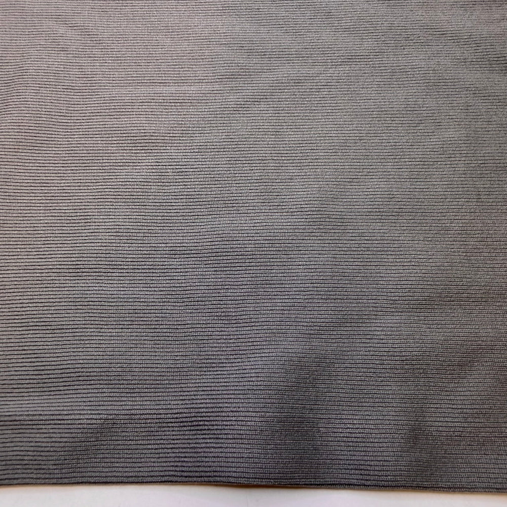 Finding Your Soulmate - Tubular Rib Knit Polyester Blend Knit - Grey - 3.7M Bundle - True Deadstock fabric Fabric by private - Sustainable Textile | FABCYCLE