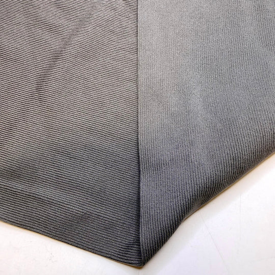 Finding Your Soulmate - Tubular Rib Knit Polyester Blend Knit - Grey - 3.7M Bundle - True Deadstock fabric Fabric by private - Sustainable Textile | FABCYCLE