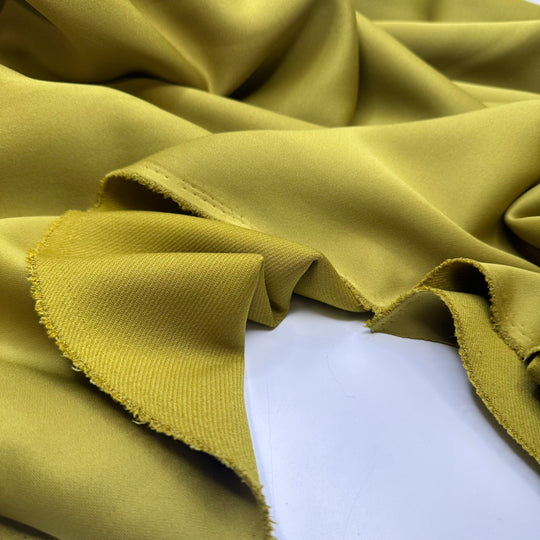 Fit for a king - Mini Scuba Double Knit Polyester Blend Knit - Lime - 1.5M Bundle - True Deadstock fabric Fabric by private - Sustainable Textile | FABCYCLE