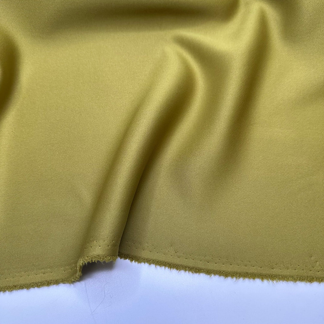 Fit for a king - Mini Scuba Double Knit Polyester Blend Knit - Lime - 1.5M Bundle - True Deadstock fabric Fabric by private - Sustainable Textile | FABCYCLE