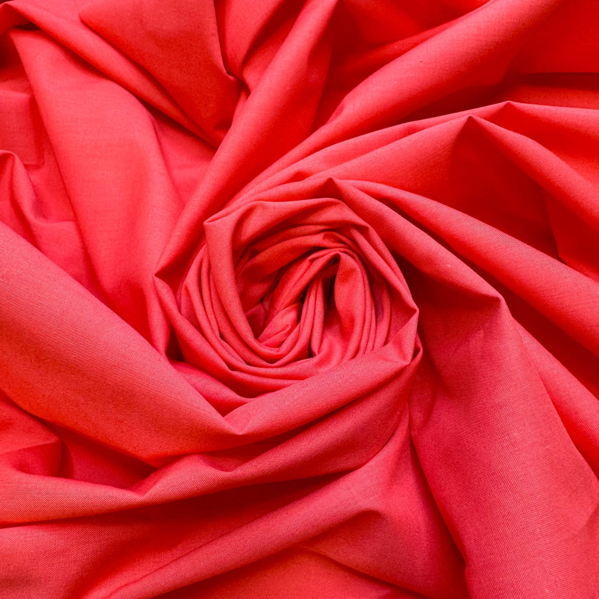 Five Pin Bowling - Poly/Cotton Woven - Pink/Orange - 1.75M Bundle - True Deadstock fabric Fabric by private - Sustainable Textile | FABCYCLE