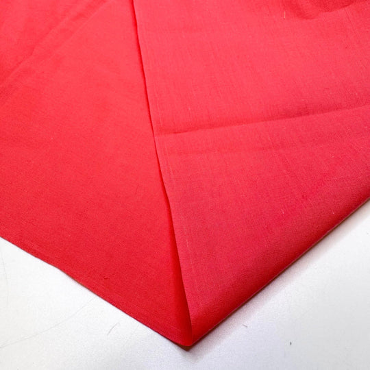 Five Pin Bowling - Poly/Cotton Woven - Pink/Orange - 1.75M Bundle - True Deadstock fabric Fabric by private - Sustainable Textile | FABCYCLE
