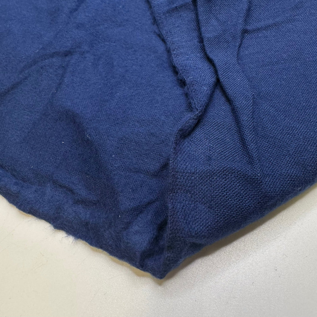 Flawed Integrity - Vintage Cotton Woven - Navy - Bundles - True Deadstock fabric Fabric by private - Sustainable Textile | FABCYCLE