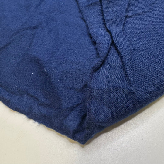 Flawed Integrity - Vintage Cotton Woven - Navy - Bundles - True Deadstock fabric Fabric by private - Sustainable Textile | FABCYCLE
