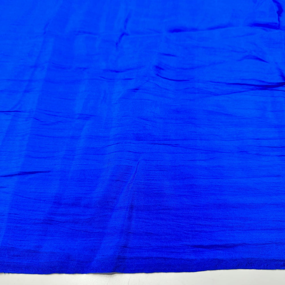 Floating In The Ocean - Silk Woven - Dark Blue - 1.8M Bundle - True Deadstock fabric Fabric by private - Sustainable Textile | FABCYCLE