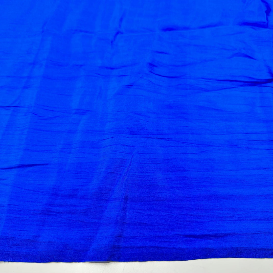 Floating In The Ocean - Silk Woven - Dark Blue - 1.8M Bundle - True Deadstock fabric Fabric by private - Sustainable Textile | FABCYCLE