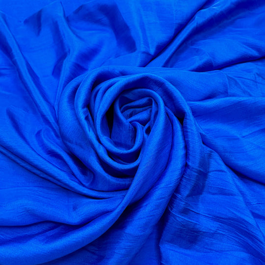 Floating In The Ocean - Silk Woven - Dark Blue - 1.8M Bundle - True Deadstock fabric Fabric by private - Sustainable Textile | FABCYCLE