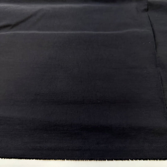 Flock On The Water - Wind Resistance Polyester Blend Woven - Dark Navy - 2M Bundle - True Deadstock fabric Fabric by private - Sustainable Textile | FABCYCLE