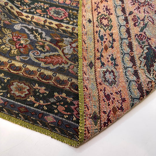 Florist - Poly/Cotton Woven - Green Multi Floral - 1.8M Bundle - True Deadstock fabric Fabric by private - Sustainable Textile | FABCYCLE
