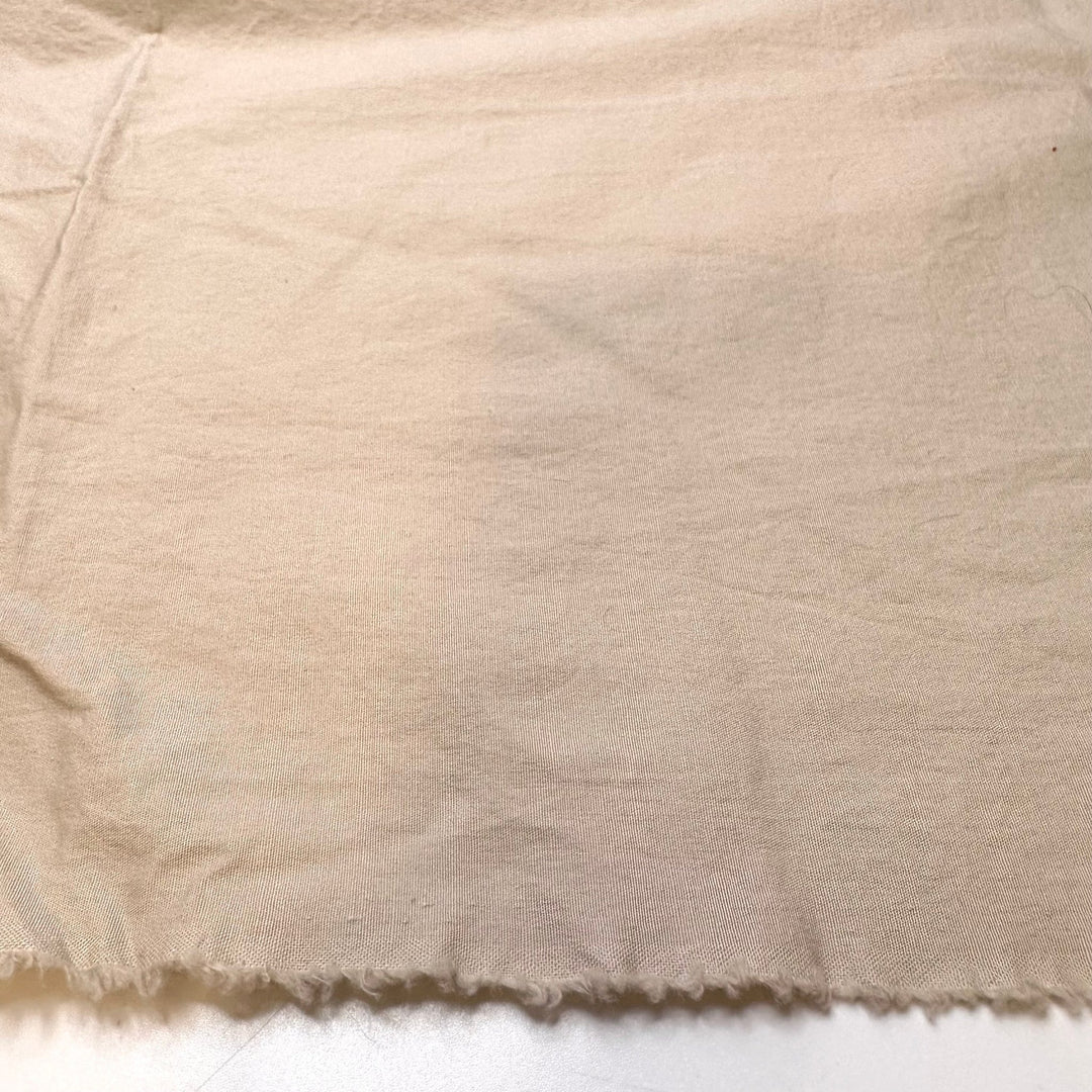 Flouncy Business Casual - Cotton Blend Woven - Light Beige - 2.75M Bundle - True Deadstock fabric Fabric by private - Sustainable Textile | FABCYCLE