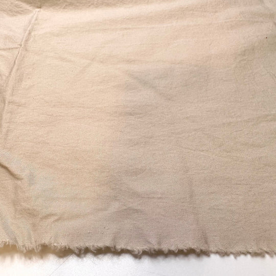Flouncy Business Casual - Cotton Blend Woven - Light Beige - 2.75M Bundle - True Deadstock fabric Fabric by private - Sustainable Textile | FABCYCLE