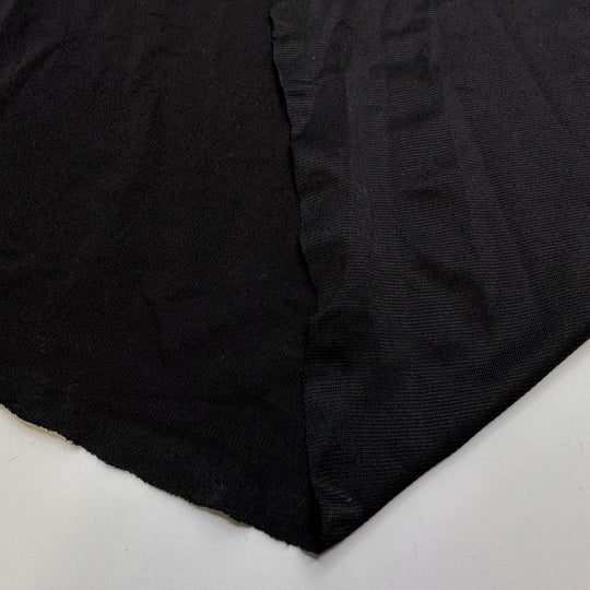 Flying At Night - Rib Knit Poly Knit - Black - 2M Bundle - True Deadstock fabric Fabric by private - Sustainable Textile | FABCYCLE