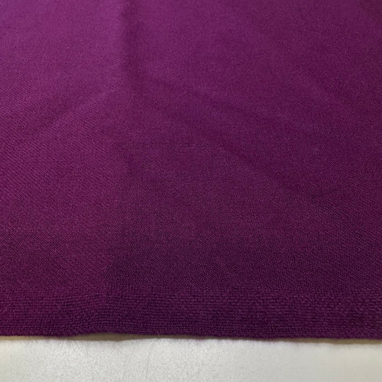 Flying Purple People Pleater - Wool Blend Woven - Purple - 0.75M Bundle - True Deadstock fabric Fabric by private - Sustainable Textile | FABCYCLE