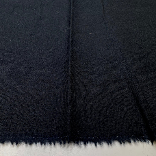 Football Coach - Wool Woven - Dark Navy - 1.7M Bundle - True Deadstock fabric Fabric by private - Sustainable Textile | FABCYCLE