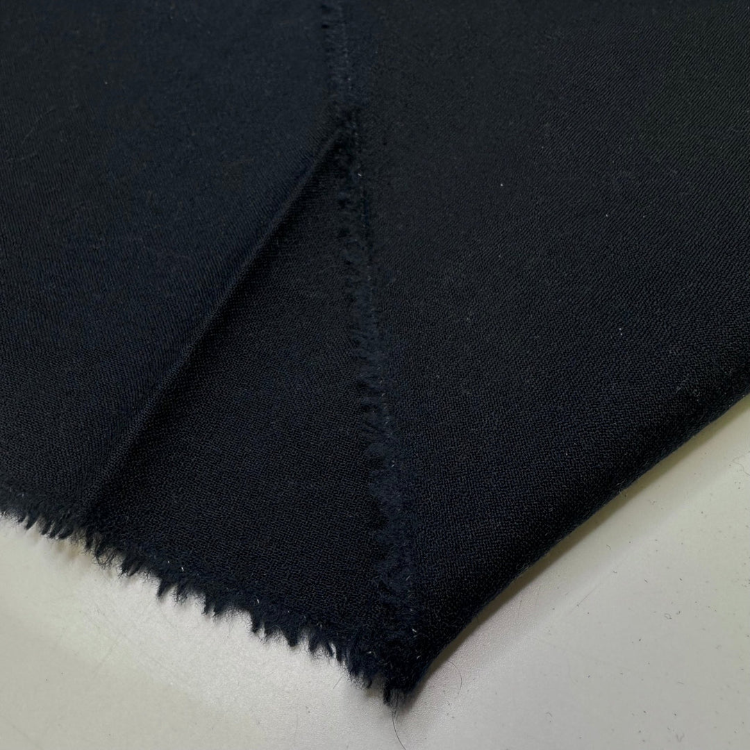Football Coach - Wool Woven - Dark Navy - 1.7M Bundle - True Deadstock fabric Fabric by private - Sustainable Textile | FABCYCLE
