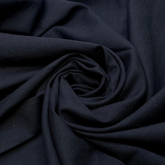Football Coach - Wool Woven - Dark Navy - 1.7M Bundle - True Deadstock fabric Fabric by private - Sustainable Textile | FABCYCLE