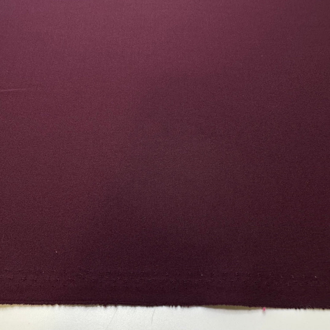 Football Stripes - Jersey Polyester Blend Knit - Dark Purple - Bundles - True Deadstock fabric Fabric by private - Sustainable Textile | FABCYCLE