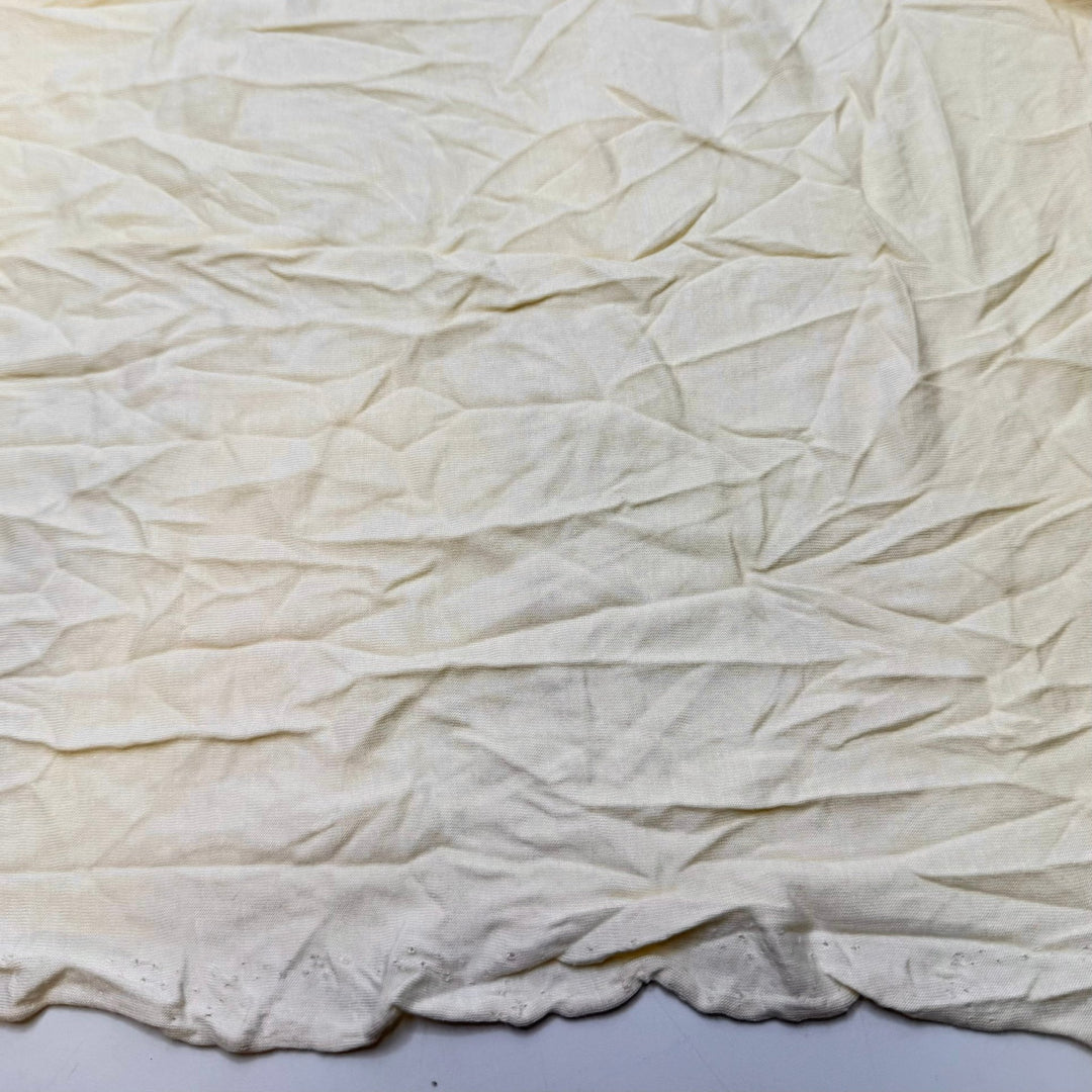 Forage With The Family - Jersey Bamboo Knit - Dark Cream - 2.3M Bundle - True Deadstock fabric Fabric by private - Sustainable Textile | FABCYCLE