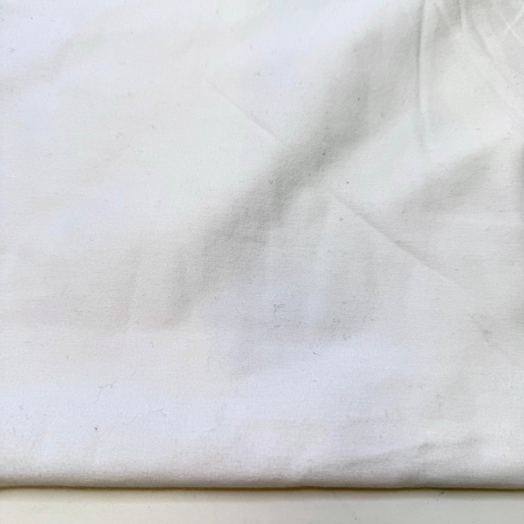 Foraged Fibres - Jersey Natural Blend Knit - White - 2.45M Bundle - True Deadstock fabric Fabric by private - Sustainable Textile | FABCYCLE