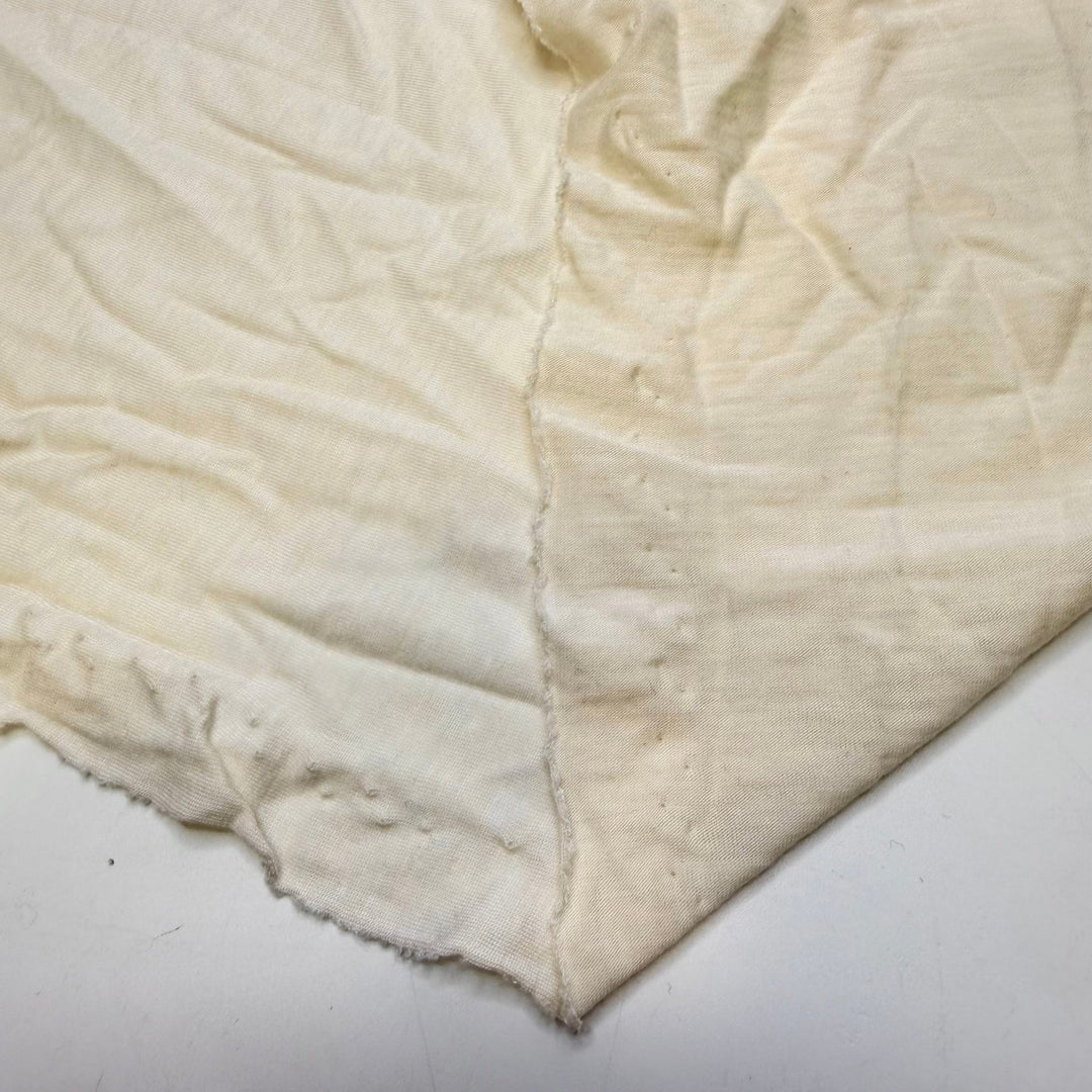 Foraged Tea - Jersey Natural Blend Knit - Cream - 2.3M Bundle - True Deadstock fabric Fabric by private - Sustainable Textile | FABCYCLE