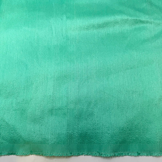 Foraging Along The River - Polyester Blend Woven - Light Teal - 1.8M Bundle - True Deadstock fabric Fabric by private - Sustainable Textile | FABCYCLE