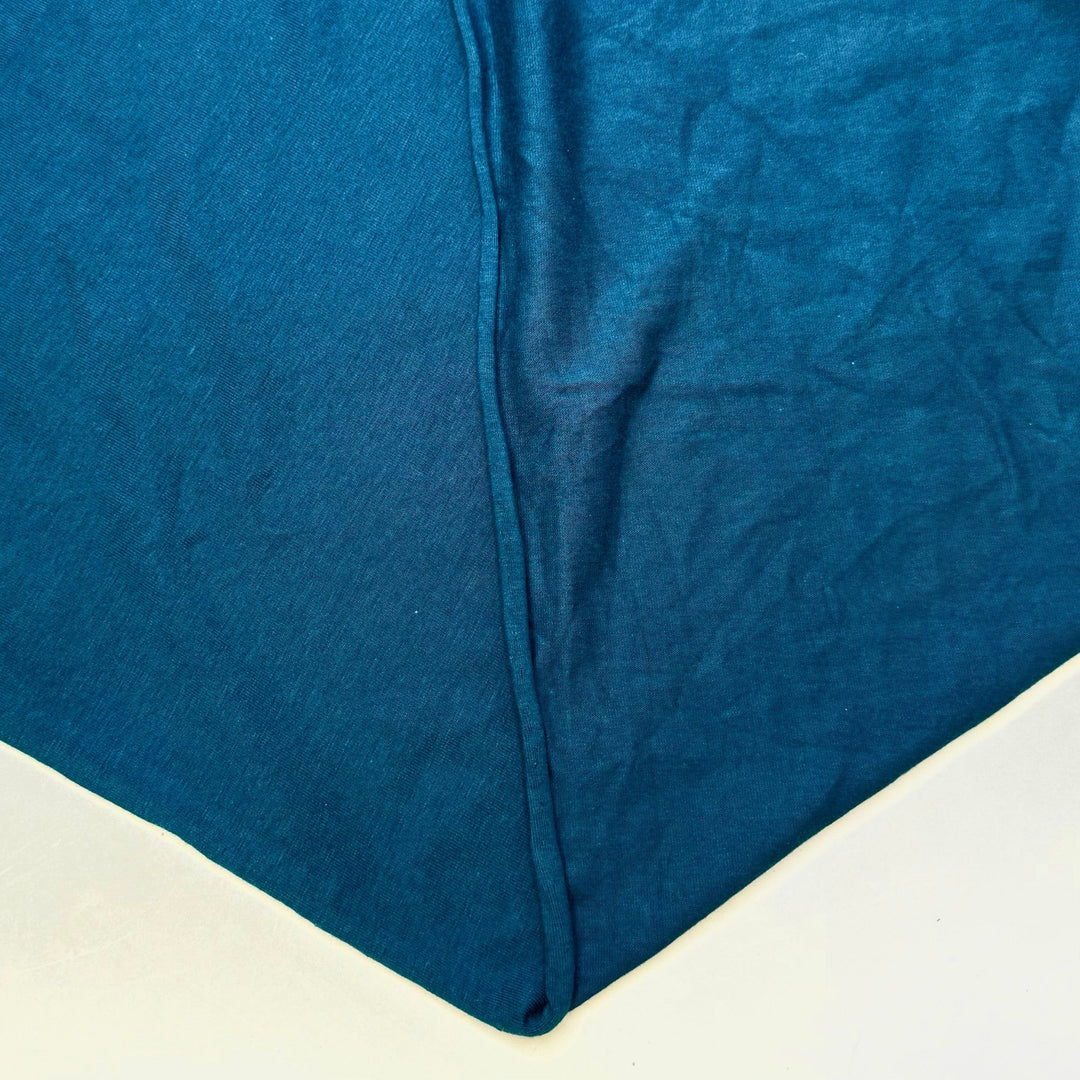Forget Me Not - Jersey Bamboo Blend Knit - Dark Blue - 1M Bundle - True Deadstock fabric Fabric by private - Sustainable Textile | FABCYCLE