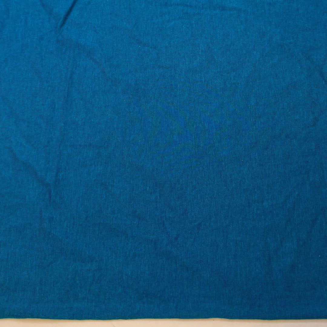 Forget Me Not - Jersey Bamboo Blend Knit - Dark Blue - 1M Bundle - True Deadstock fabric Fabric by private - Sustainable Textile | FABCYCLE