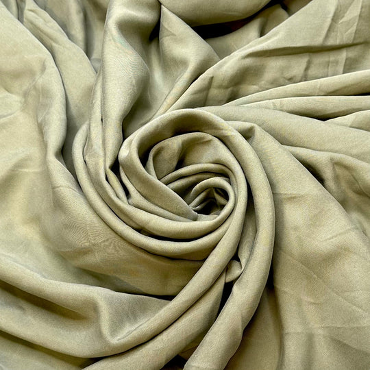 Forgetting About The Lining - Twill Weave Tencel Woven - Light Green - 2M Bundle - True Deadstock fabric Fabric by private - Sustainable Textile | FABCYCLE