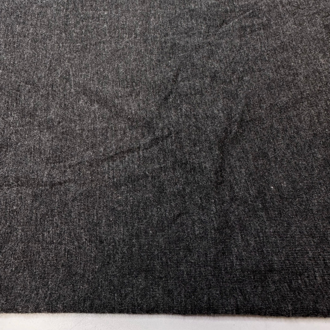 Forgetting To Turn My Machine On - Jersey Natural Blend Knit - Dark Grey - 1.4M Bundle - True Deadstock fabric Fabric by private - Sustainable Textile | FABCYCLE