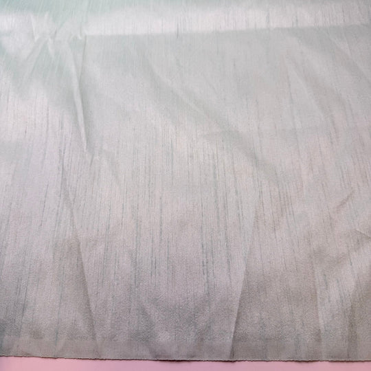Forks Go On The Left - Polyester Blend Woven - Light Teal - Bundles - True Deadstock fabric Fabric by private - Sustainable Textile | FABCYCLE