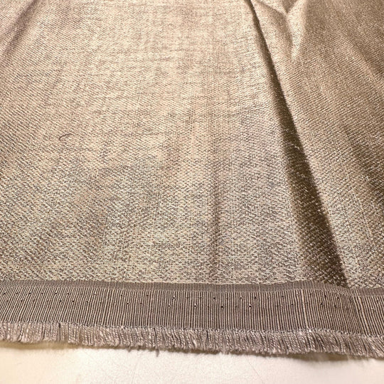 Fossil Of Ire - Tapestry Weave Acrylic Woven - Silver - 1.75M Bundle - True Deadstock fabric Fabric by private - Sustainable Textile | FABCYCLE