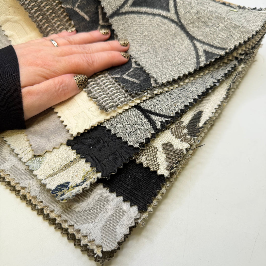 Foundation - Home Décor Sample Books - Medium Square - True Deadstock fabric Fabric by private - Sustainable Textile | FABCYCLE
