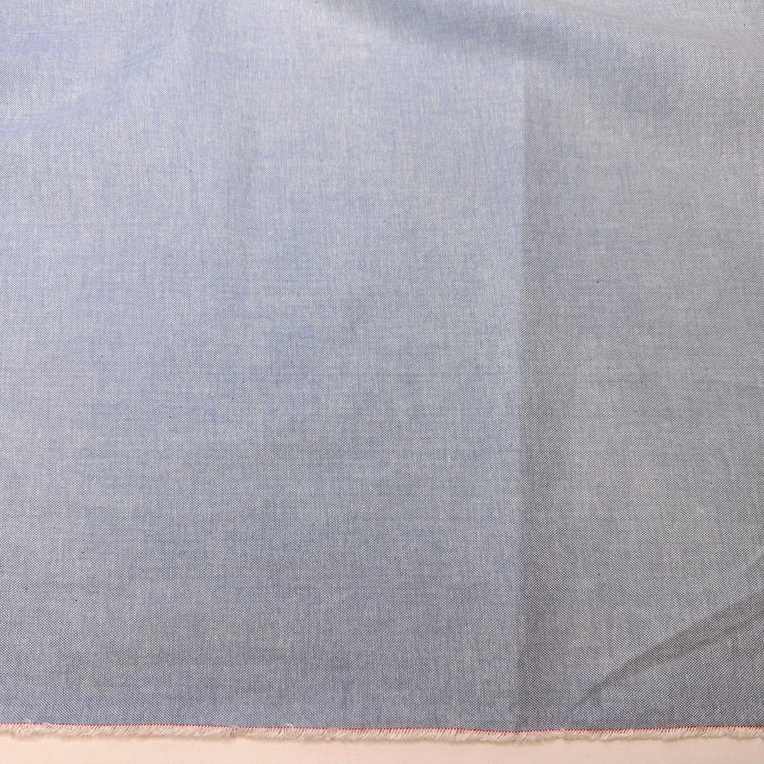 Fractions - Cotton Blend Woven - Light Blue - 4M Bundle - True Deadstock fabric Fabric by private - Sustainable Textile | FABCYCLE
