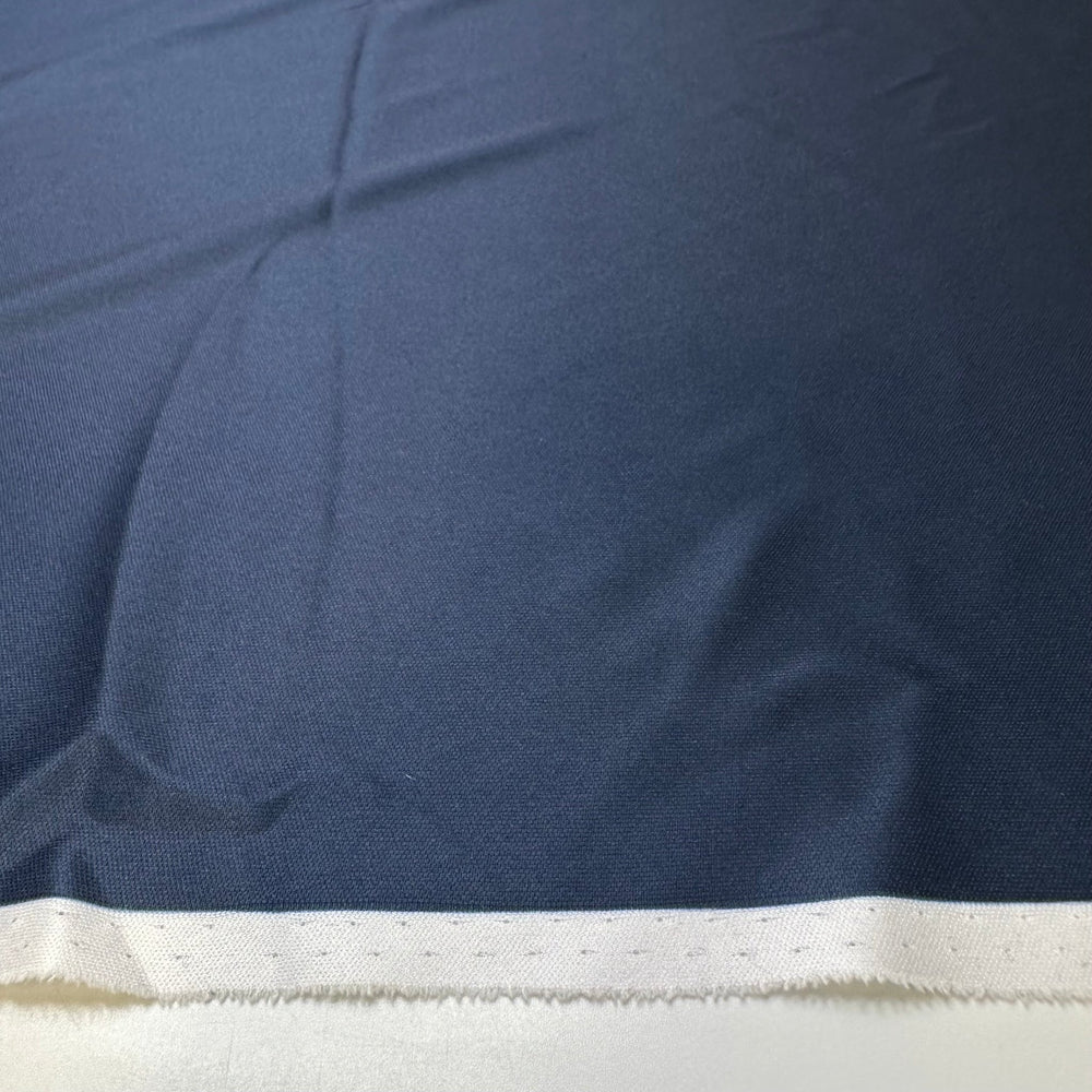 Free Diving - Chitosante Poly Knit - Navy - 2.65M Bundle - True Deadstock fabric Fabric by private - Sustainable Textile | FABCYCLE